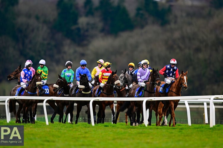 . . . and they're off