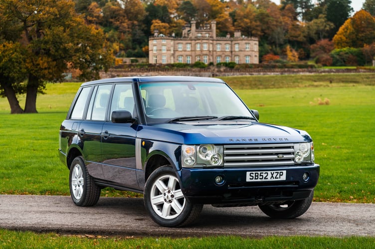 George Michael's old Range Rover V8 Vogue.