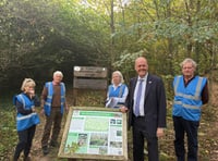 MP sees volunteer conservation work in action