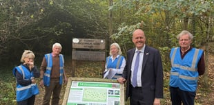 MP sees volunteer conservation work in action