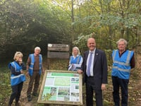 MP sees volunteer conservation work in action