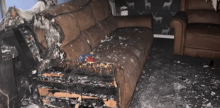 Family of five lose everything in Halloween fire