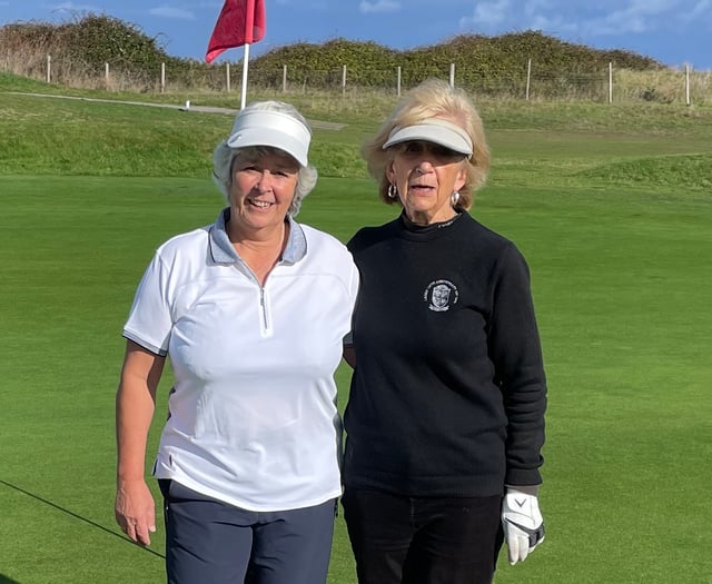 Hazel and Kay are tops in Luttrell Greensomes