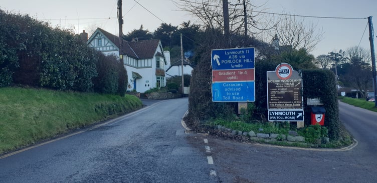 Porlock Hill is not only the UK's steepest A road, it has also been named one of the darkest and most dangerous.