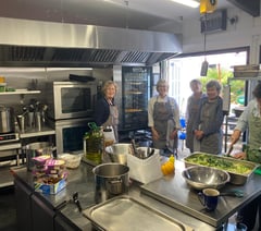 Anniversary meal for town's food charity