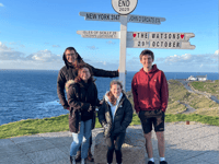 Schoolgirl goes to end of the earth for charity
