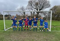 Minehead U12 Blues win thrilling county cup tie