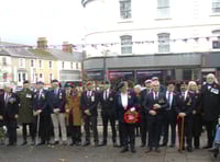 Video and photos from Remembrance Sunday
