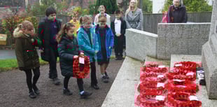 Wind, rain, and silence as Armistice Day proudly upheld