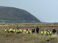 Schoolchildren remember American aircrew