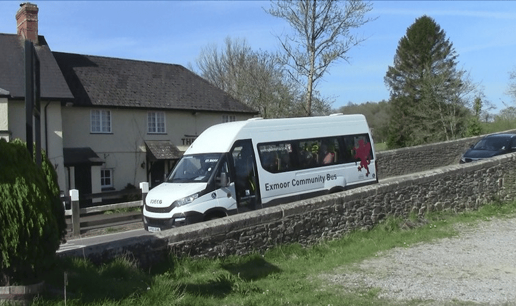 The work of Exmoor Community Bus Association has been recognised by King Charles.