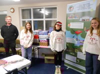 Pupils fill shoeboxes for Christmas appeal
