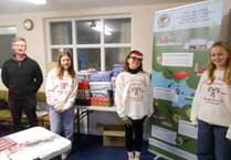 Minehead Middle School sends shoeboxes of gifts for Operation Christmas Child appeal