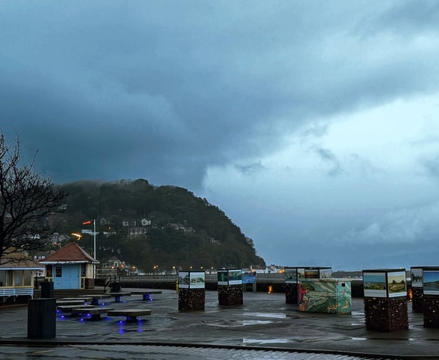 Storm Claudia washes over West Somerset
