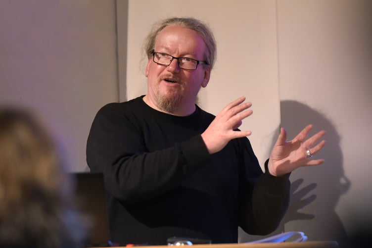 Brian Hoggard will be talking about 'witches markings' believed to protect homeowners from evil forces when he takes part in Dunster Winter Festival.