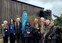 First spade in ground as building starts on Exmoor farming community rural health hub