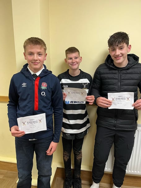 Pictured left to right - Oliver Dyland and Oscar