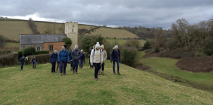 Celebrating town's walking offering