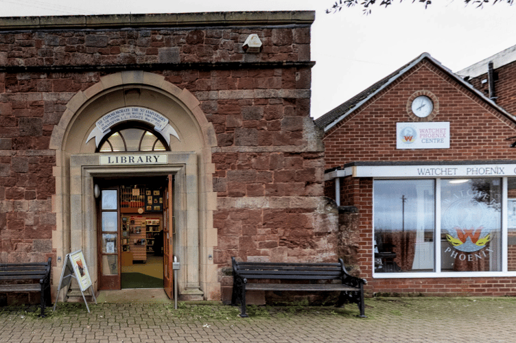 Essential repairs have been carried out in Watchet Community Library.