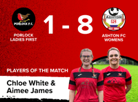 Plucky Porlock Ladies in spirited fight against Ashton
