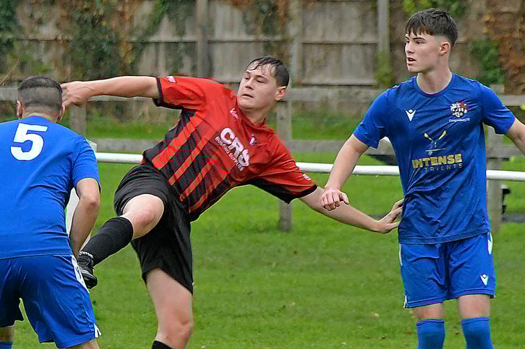 Todd Willis in action for Watchet