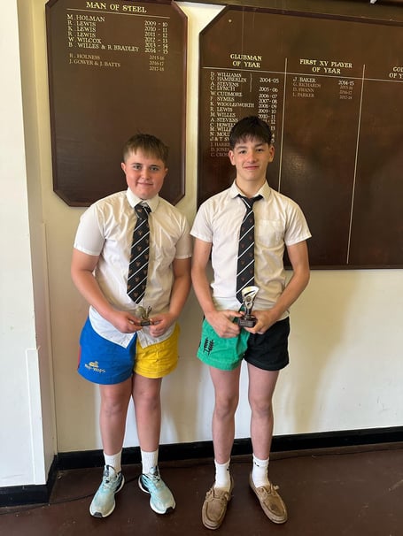 Finlay Penny (left) and Jesse Bruce.