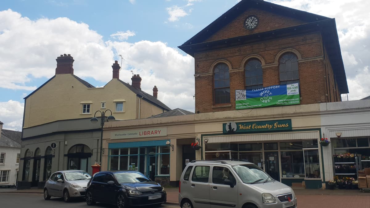 Stairlift plan to make 24-steps access to Wiveliscombe Town Hall easier