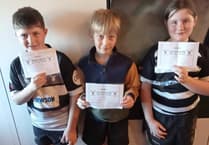 Minehead youngsters score feast of tries