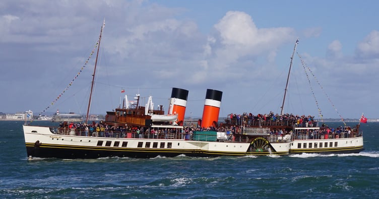 The Waverley is undergoing a winter refit before returning to the waters off West Somerset next year.