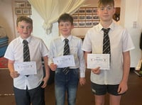 Minehead Under 13s win thrilling rugby match 