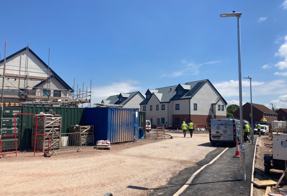 No migrants in town's new council homes