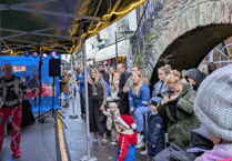 Starlight spectacular beats the rain as Dulverton sparkles for annual festival