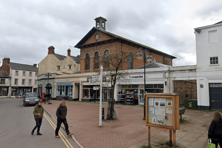 The Square in Wiveliscombe.