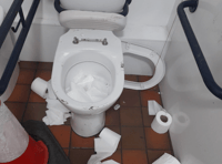 Vandalism sees town's toilets closed at night