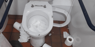 Vandalism sees town's toilets closed at night