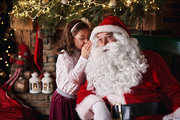Children can meet Santa when he does his shopping in Minehead's Tesco, Morrisons, and Lidl supermarkets.