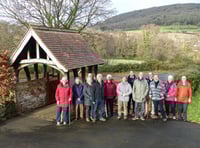 Conservation society views restored lychgate