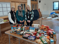 Emergency food parcels on their way for Christmas