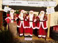 Santas galore in village festival