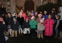 Carols and entertainment amid late night shopping as Porlock Christmas lights go on