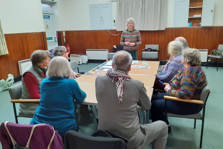 Members of the Minehead Amnesty International local group.
