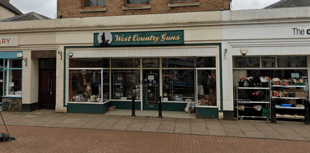 Gun shop raided by smash and grab thieves