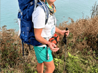 Round Britain charity walker reaches Exmoor after five years