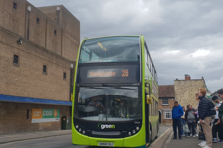 The number 25 bus from Dulverton via Wiveliscombe to Taunton can continue to be subsidised after a huge Government grant was awarded to Somerset Council.