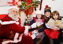 Carol singing young farmers and brass band entertain Christmas extravaganza families