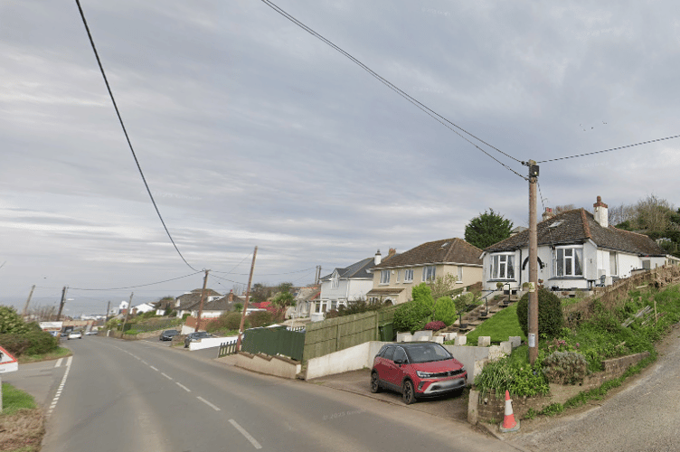 The Brendon Road approach to Watchet, where residents are being asked to join a community speed watch group.