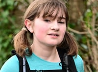 Schoolgirl's record run for charity