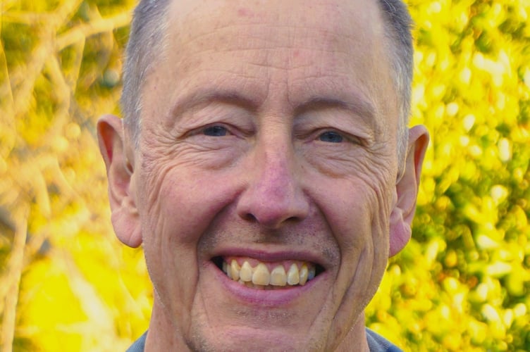 Dr Flemming Ulf-Hansen, who is giving a talk for the Exmoor Society on his new book.