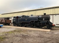 Double steam locomotive restoration project