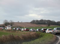 A39 traffic lights work causes gridlock